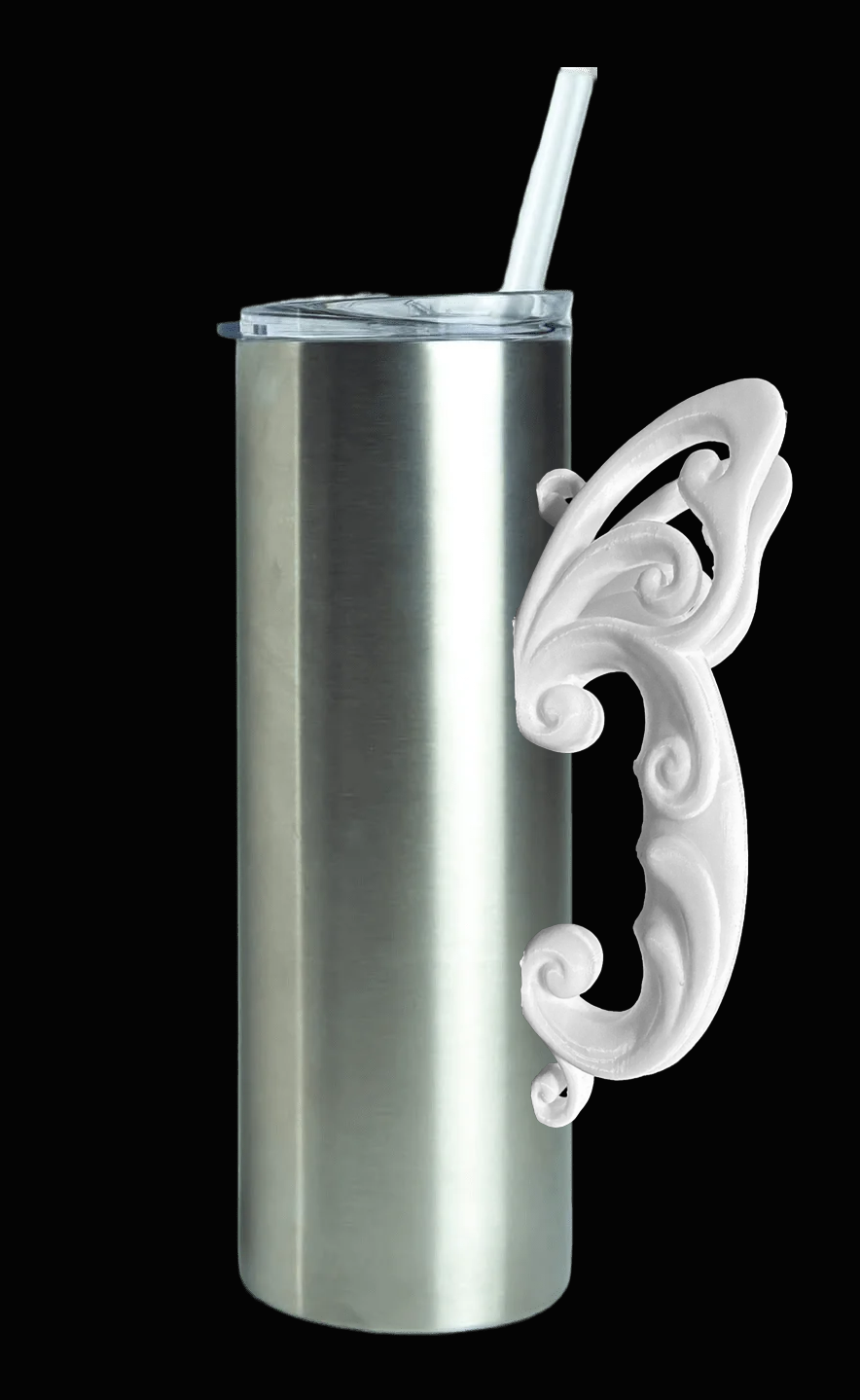 3D Printed Tumbler Handles - Multiple Designs - Series 2