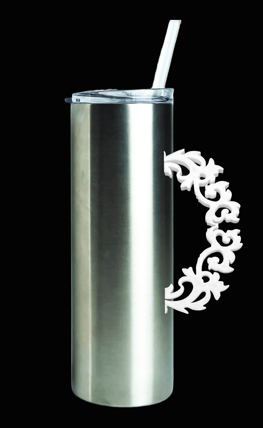 3D Printed Tumbler Handles - Multiple Designs - Series 1