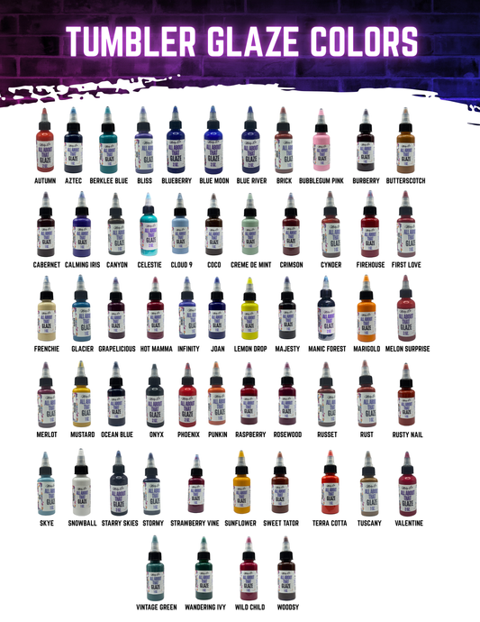 Tumbler Glaze - All About That Glaze