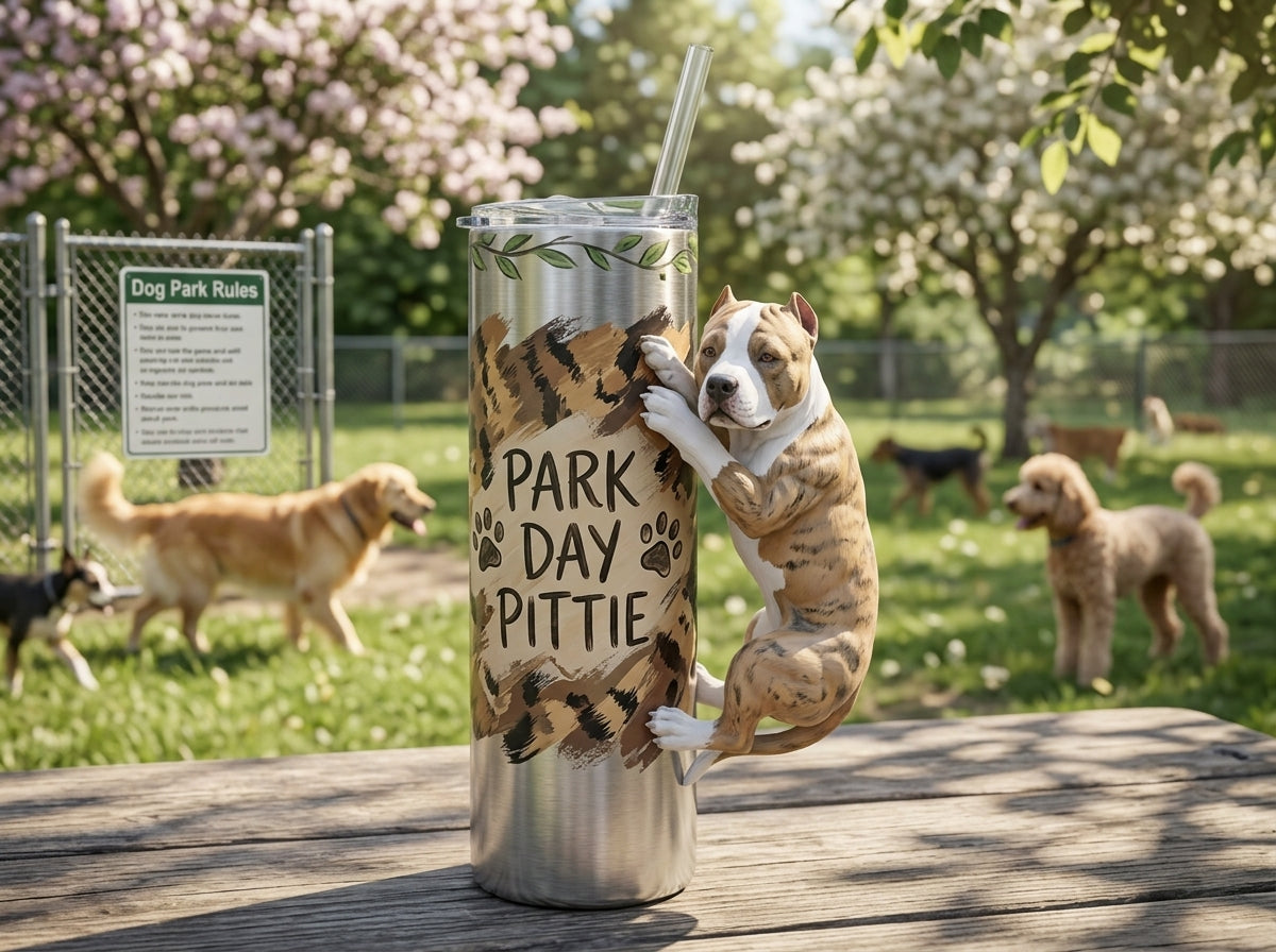 Pitbull V2 Tumbler Handle 3D Printing STL – Digital Download