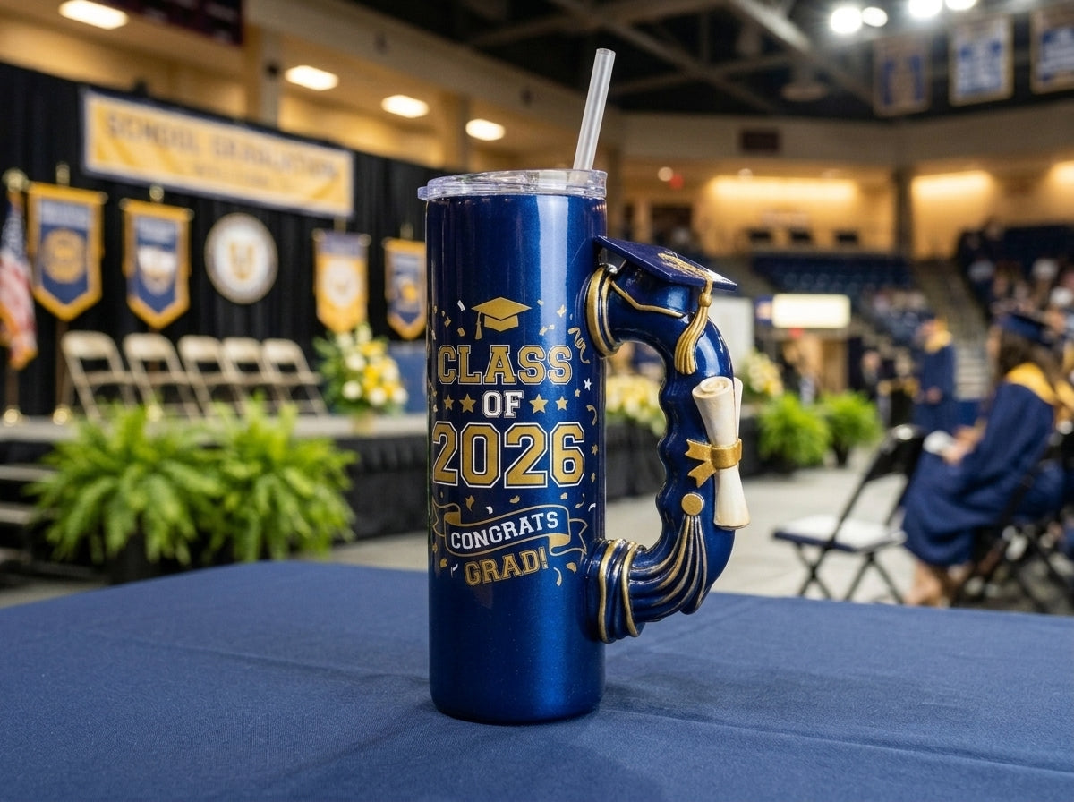 School Daze Series Tumbler Handle 3D Printing STL – Digital Download