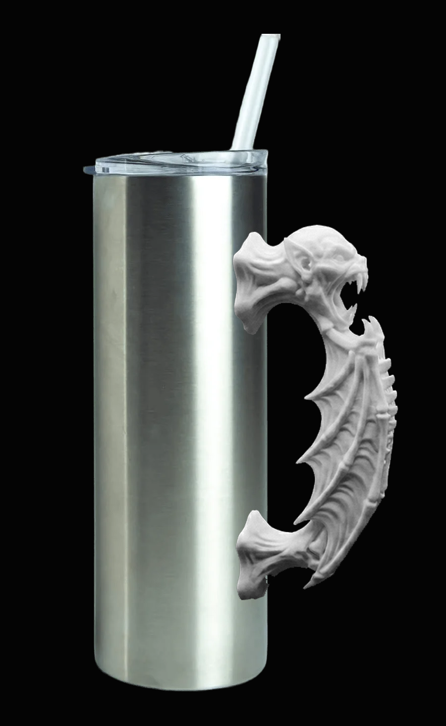 3D Printed Tumbler Handles - Multiple Designs - Halloween Series