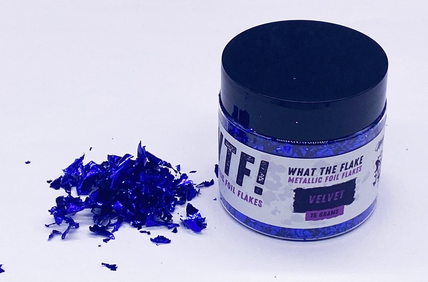 WTF Metallic Foil Flakes - Velvet
