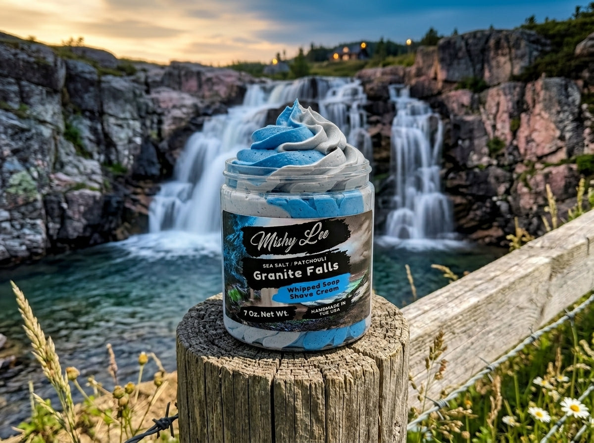 Granite Falls Whipped Soap and Shave Cream
