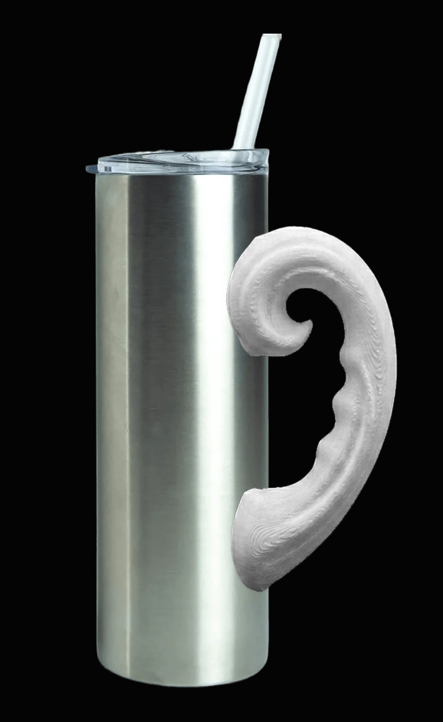 3D Printed Tumbler Handles - Multiple Designs - Series 3
