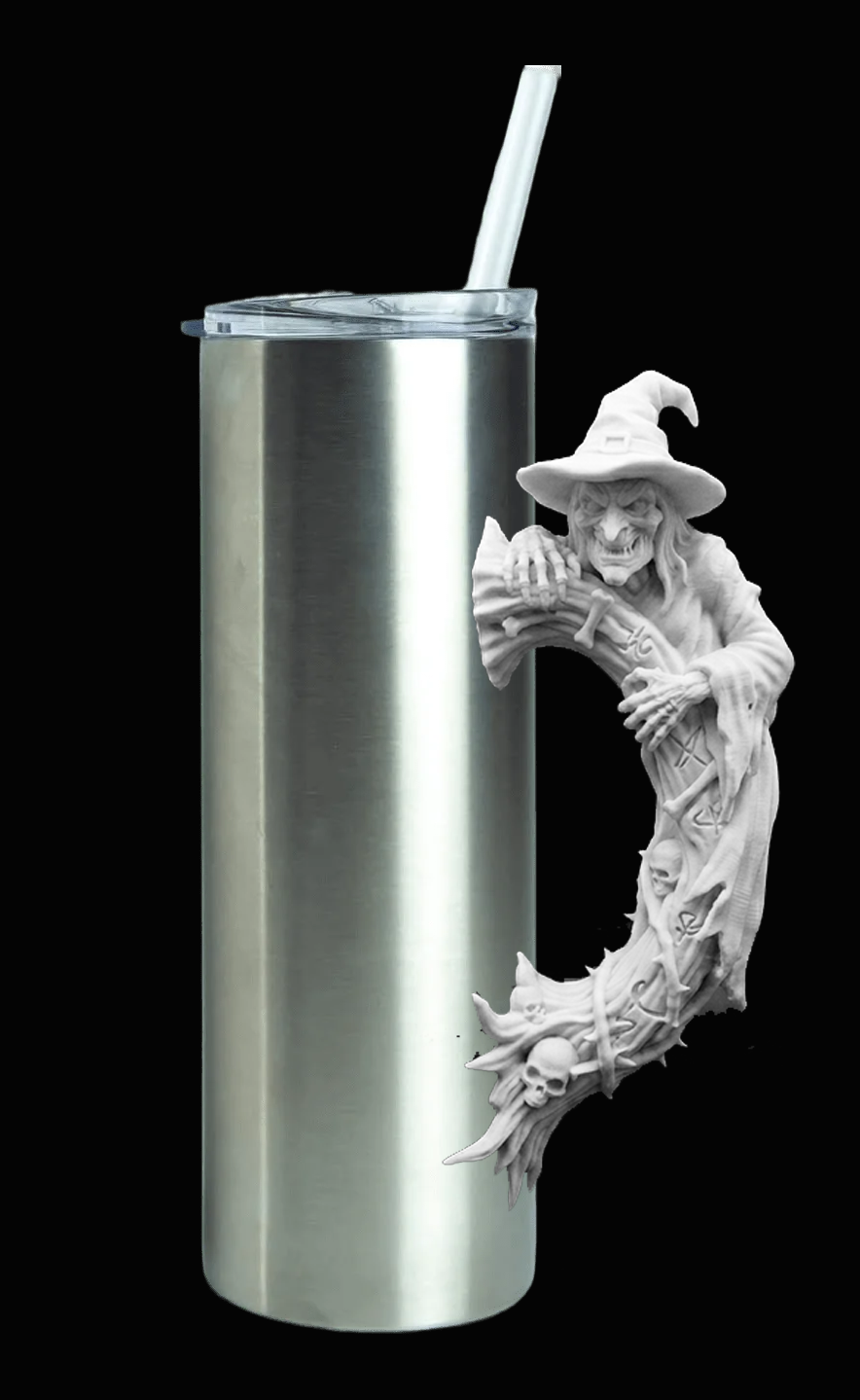 3D Printed Tumbler Handles - Multiple Designs - Halloween Series