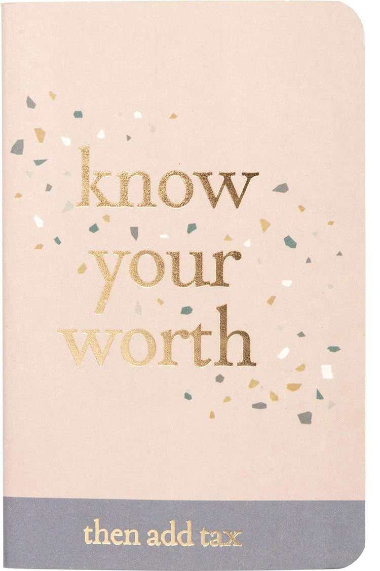 Know Your Worth Small Notebook