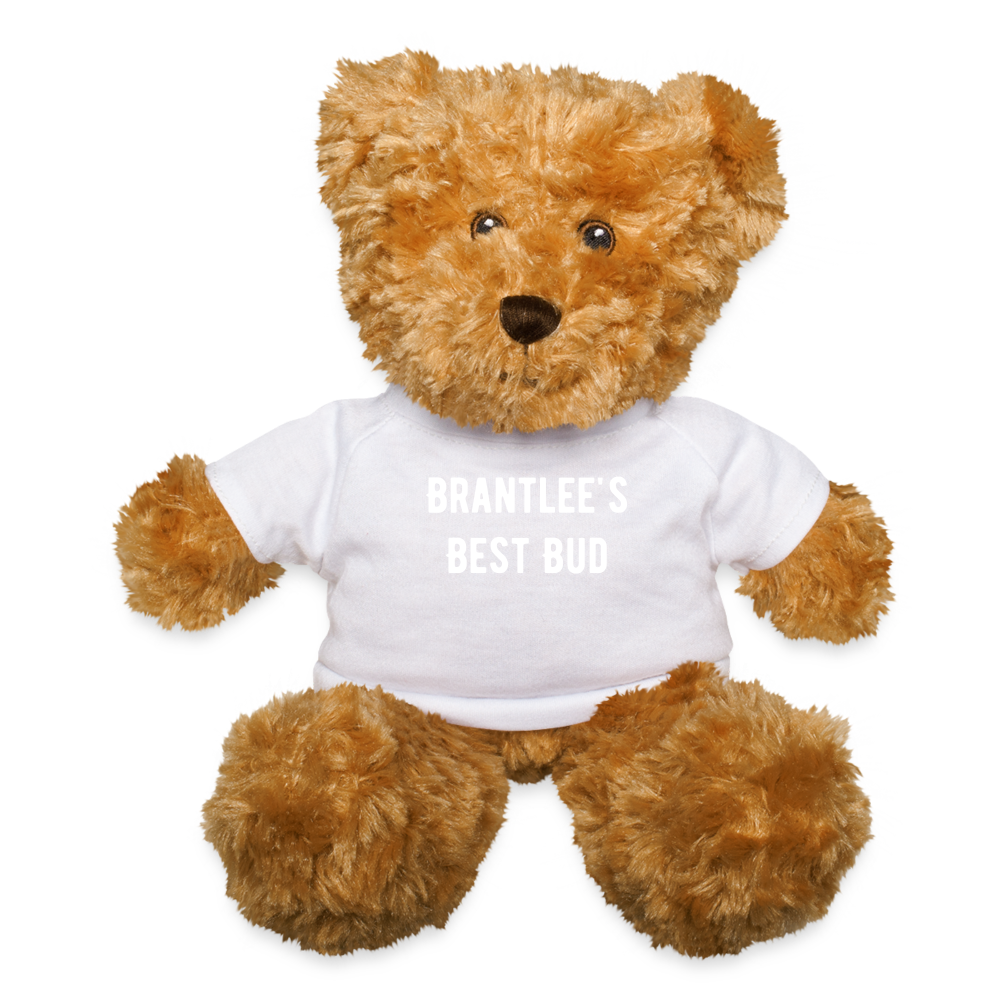 Teddy Bear - Customizable Text - white