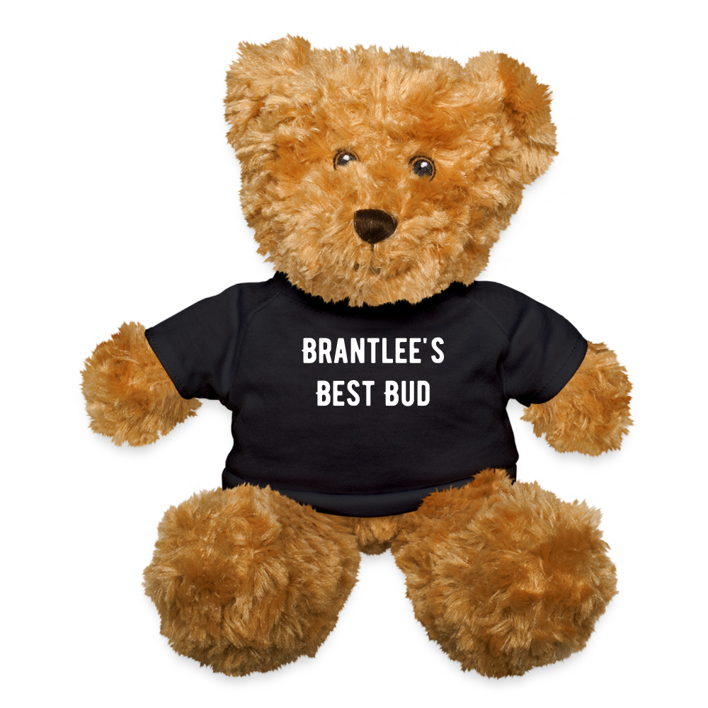 Teddy Bear - Customizable Text - black