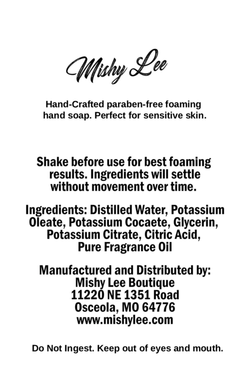 Mango Tango 8 Oz - Mishy Lee Foaming Hand Soap