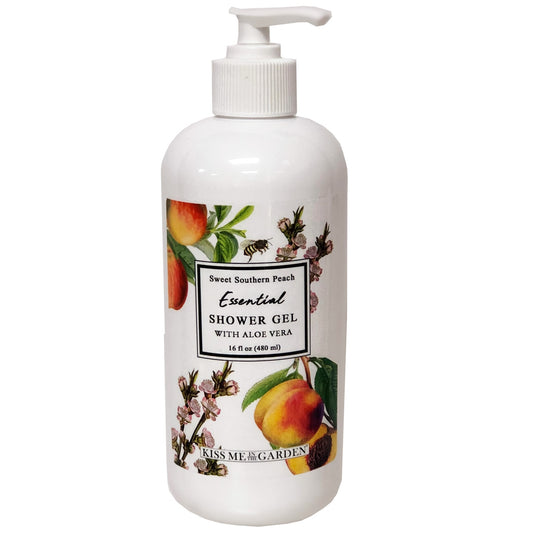 Peach Shower Gel 16 oz