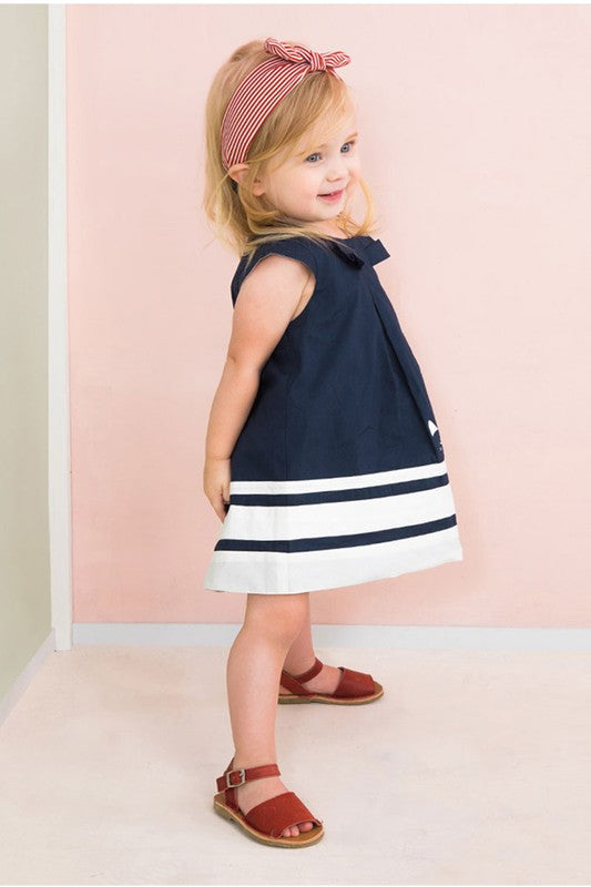 Cute cotton marine dress