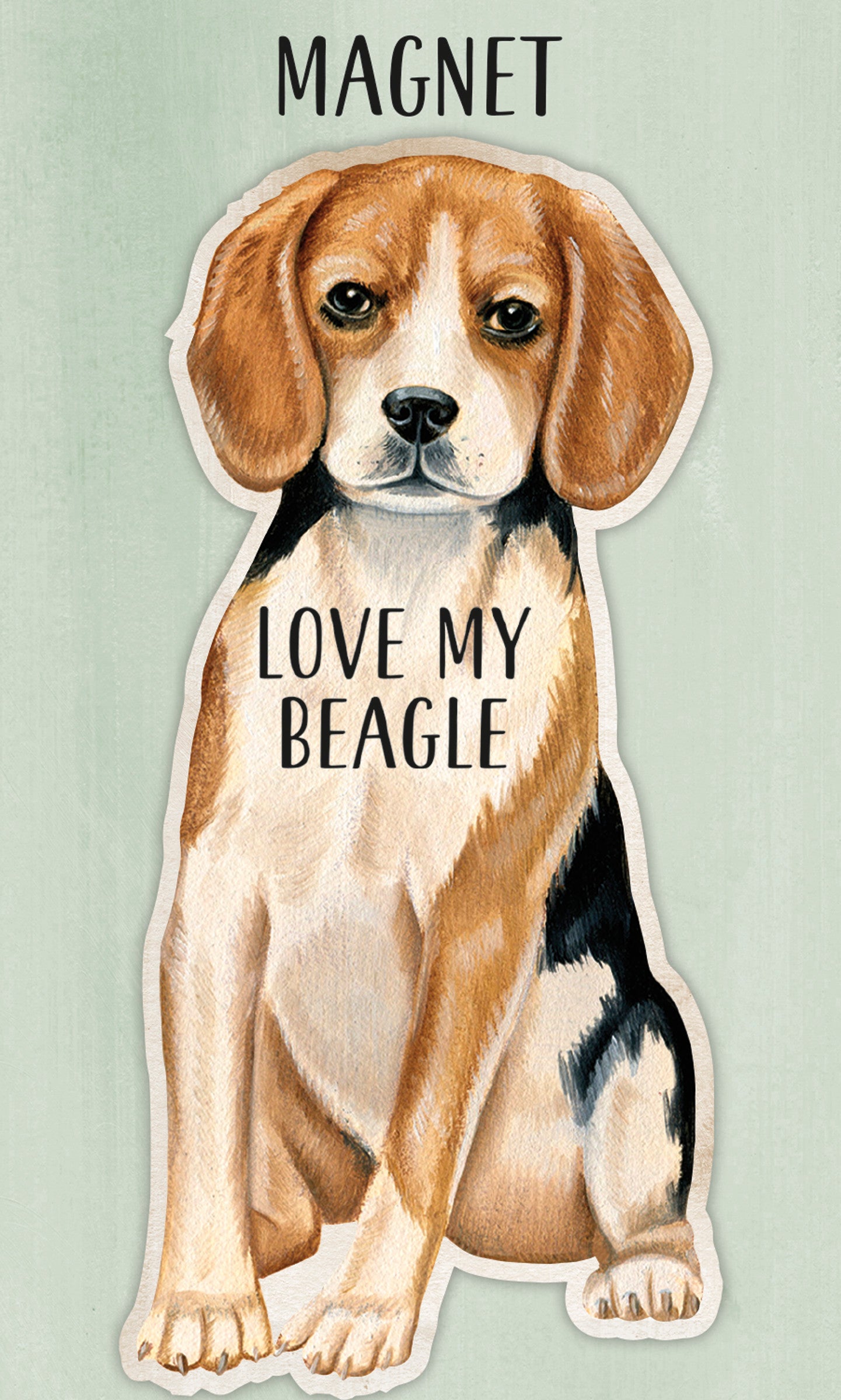 Magnet - Love My Beagle