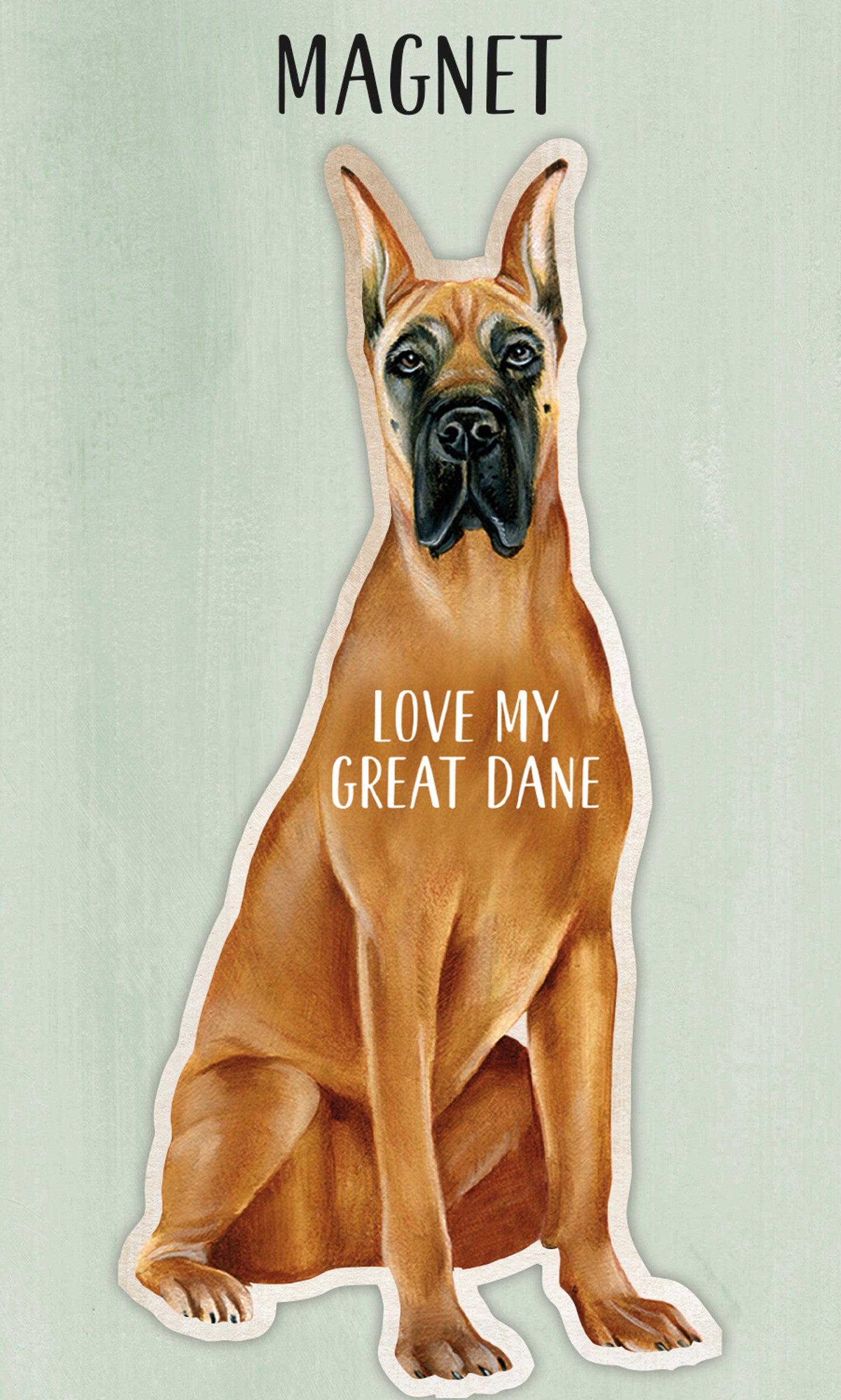 Magnet - Love My Great Dane