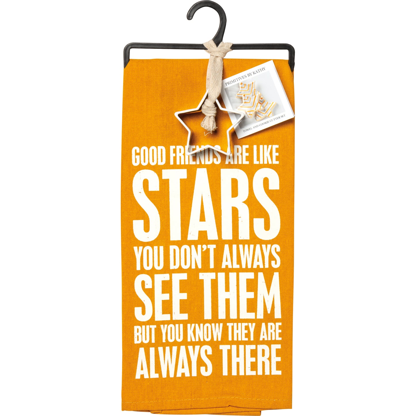 Towel & Cutter Set - Good Friends Are Like Stars