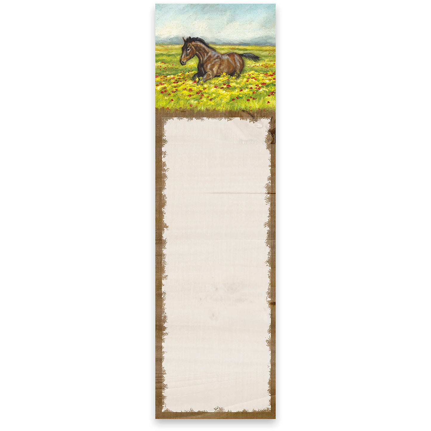 List Pad - Horse In Field