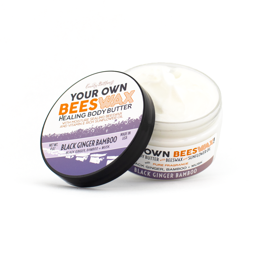 Your Own Beeswax Body Butter - Black Ginger Bamboo