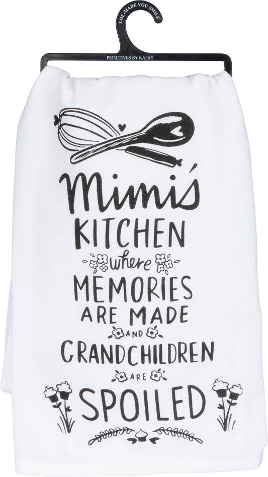 Dish Towel - Mimi's Kitchen Where Memories