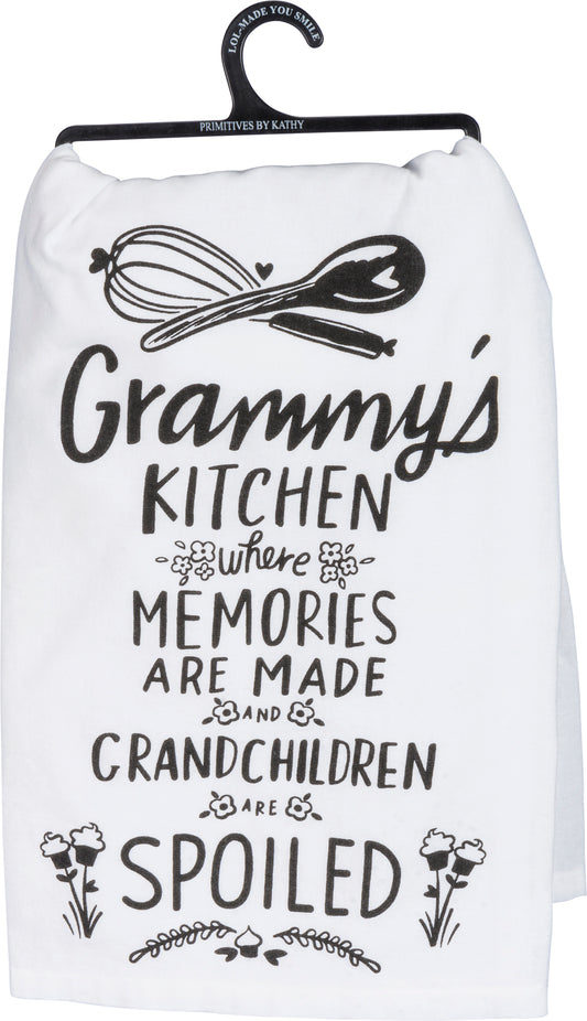 Dish Towel - Grammy's Kitchen Where Memories