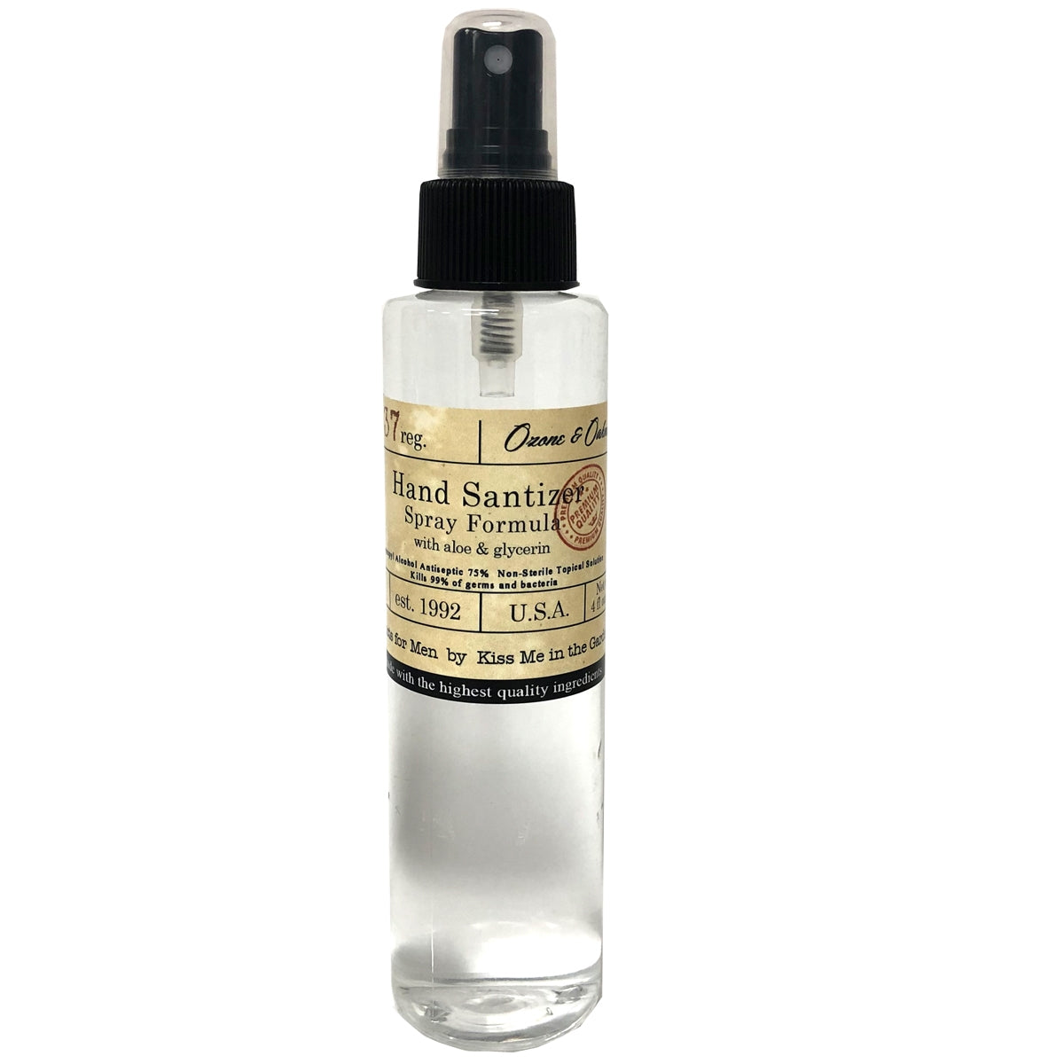 Men's Hand Sanitizer Spray 4 oz