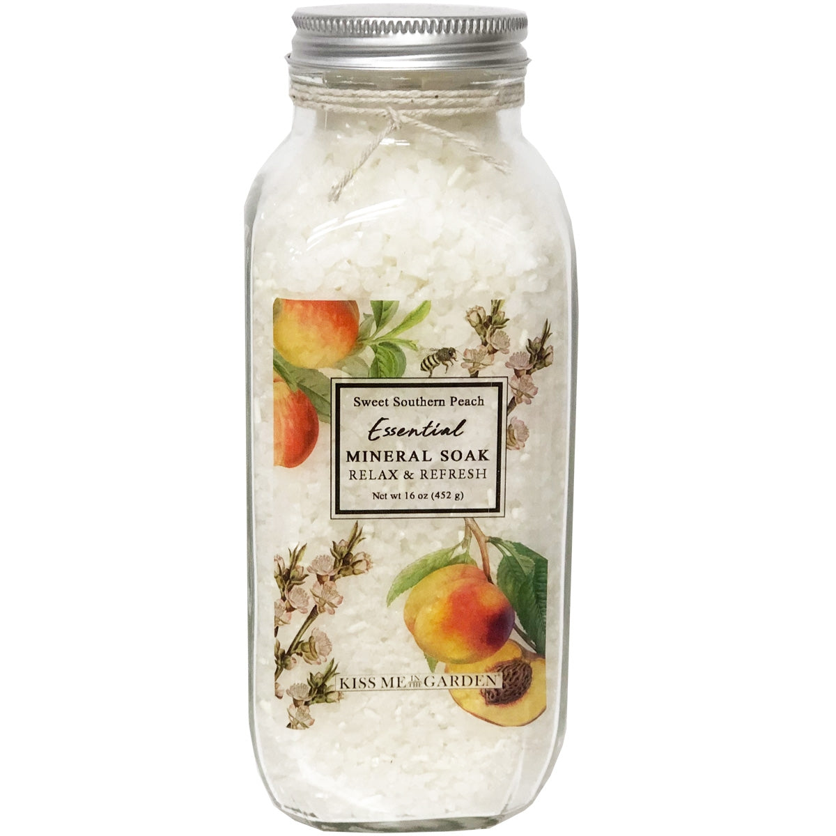 Peach Mineral Soak 16 oz