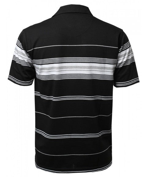 Men's Stripe Polo