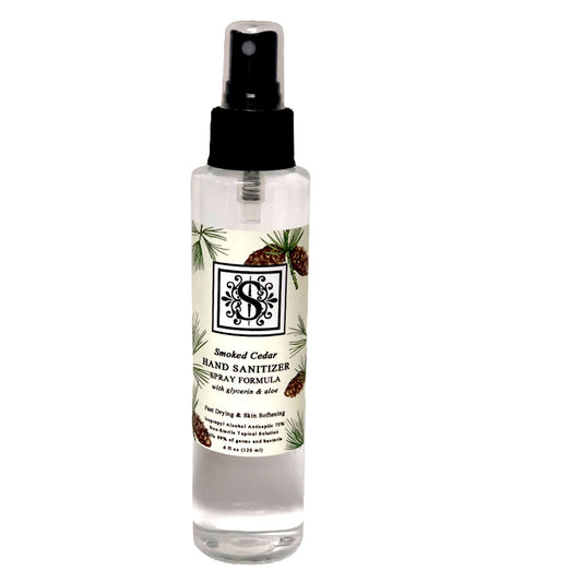 Smoked Cedar Hand Sanitizer 4 oz