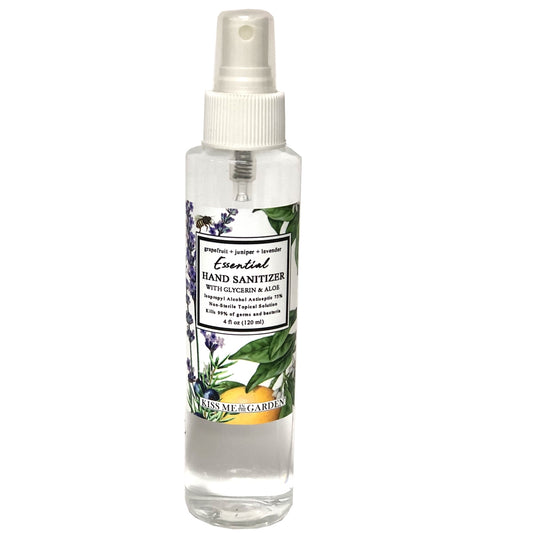 Grapefruit Juniper Lavender Hand Sanitizer Spray 4 oz