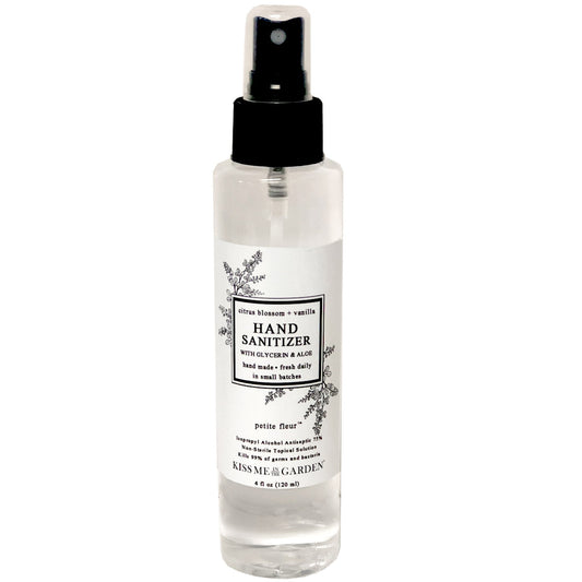 Petite Fleur Hand Sanitizer Spray 4 oz