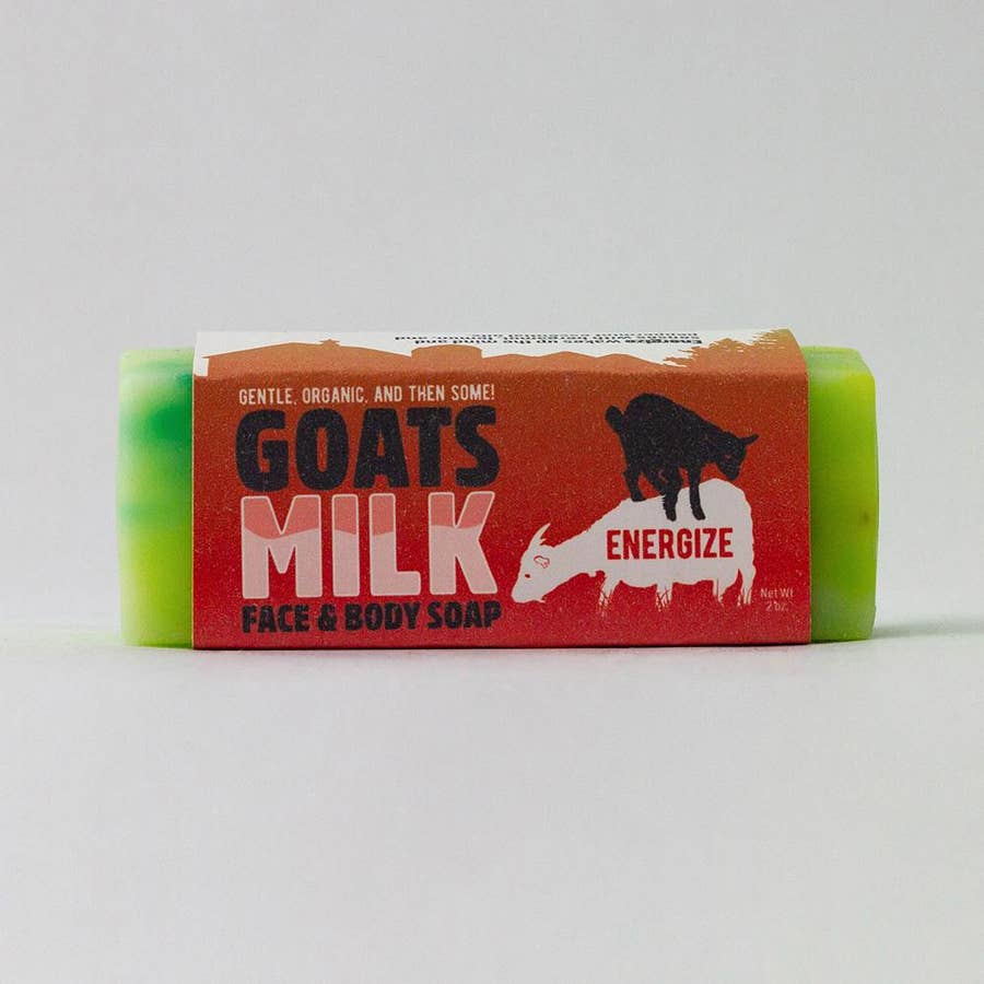 Goats Milk Soap Bar - Energize