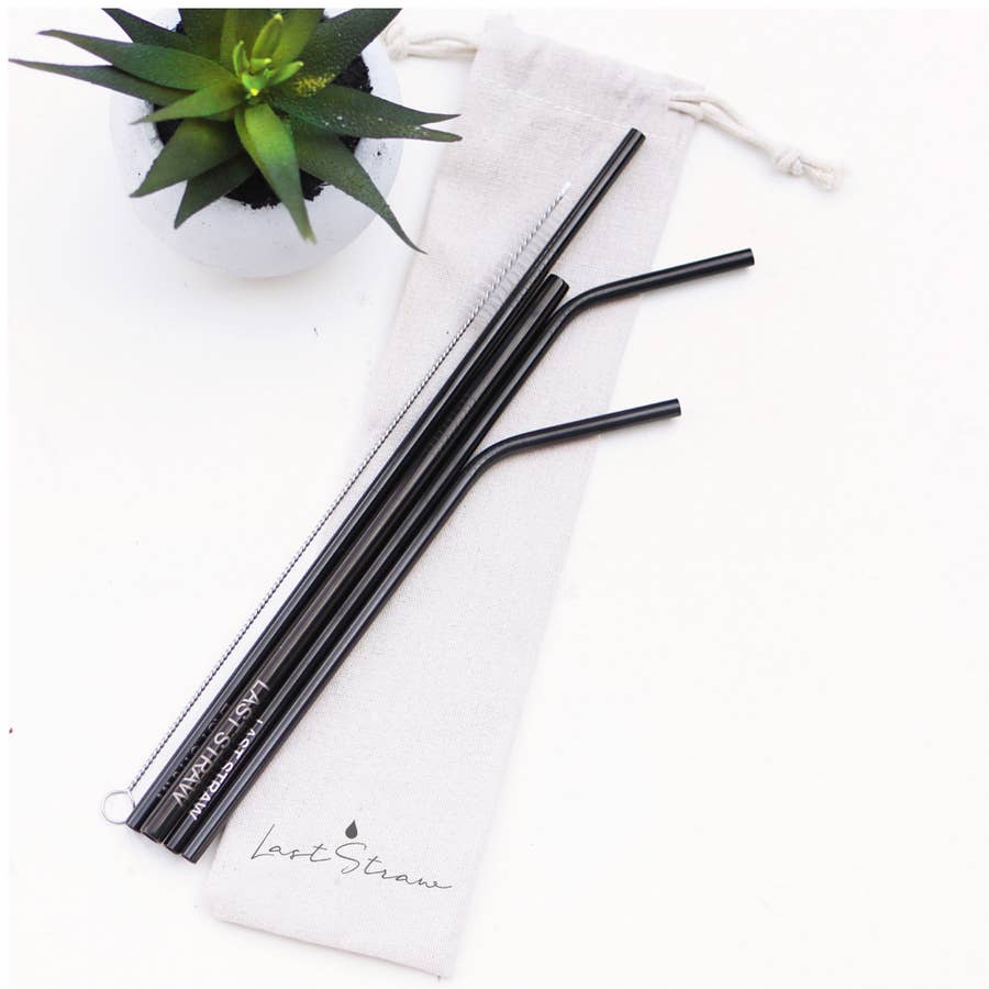 Stainless Steel Metal Straw Set