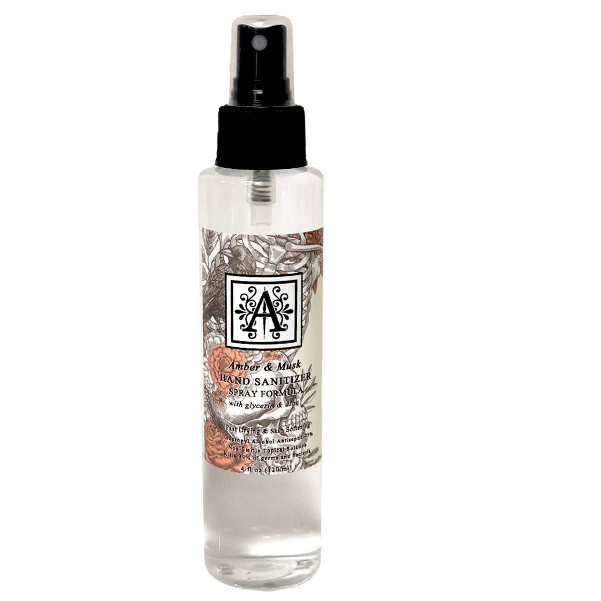 Amber Musk Hand Sanitizer 4 oz