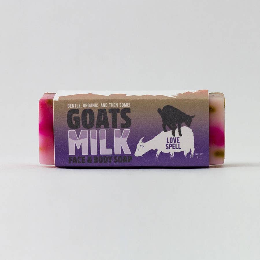 Goats Milk Soap Bar - Love Spell