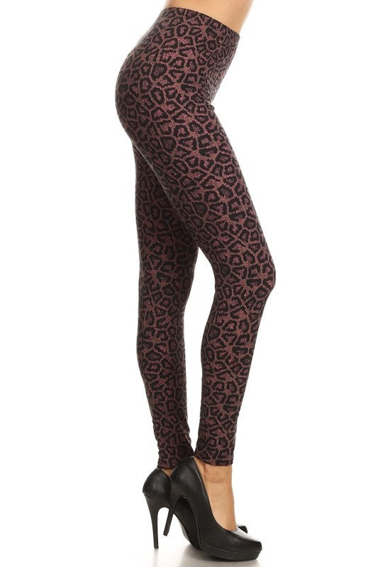 LEOPARD Printed ONE Size Leggings