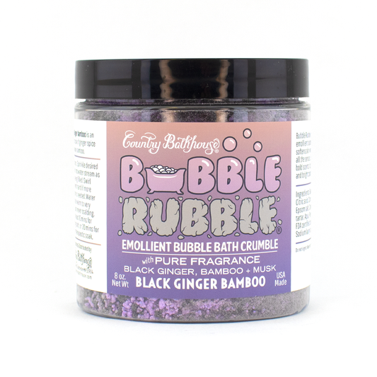 Bubble Rubble - Black Ginger Bamboo