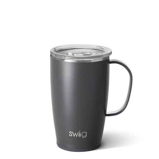 MATTE GREY 18oz Mug