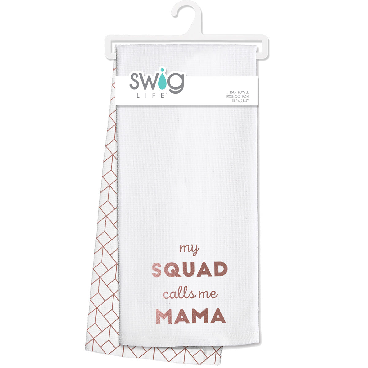 Swig Bar Towel  My Squad Calls Me Mama