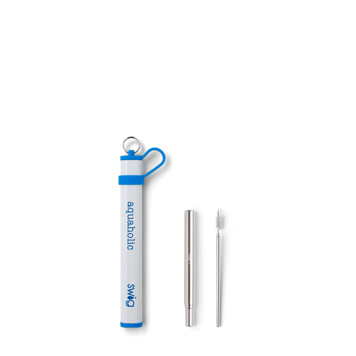 TELESCOPIC STAINLESS STEEL STRAW SET