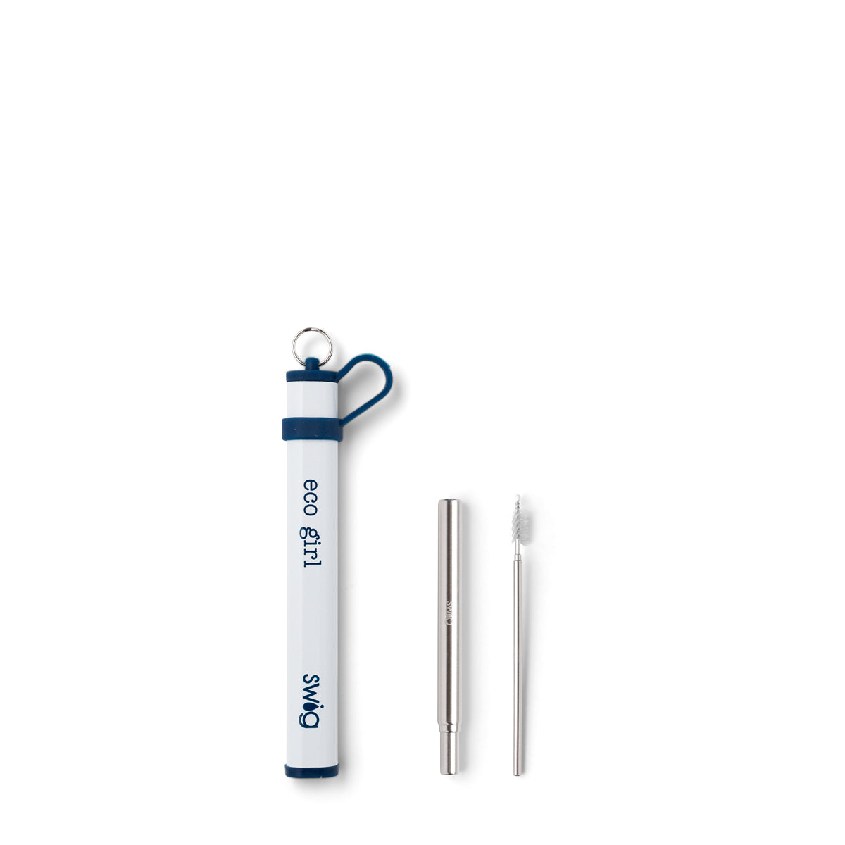 TELESCOPIC STAINLESS STEEL STRAW SET