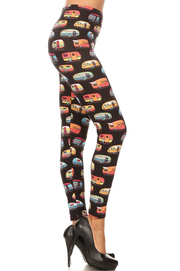 Camper Printed One Size Leggings