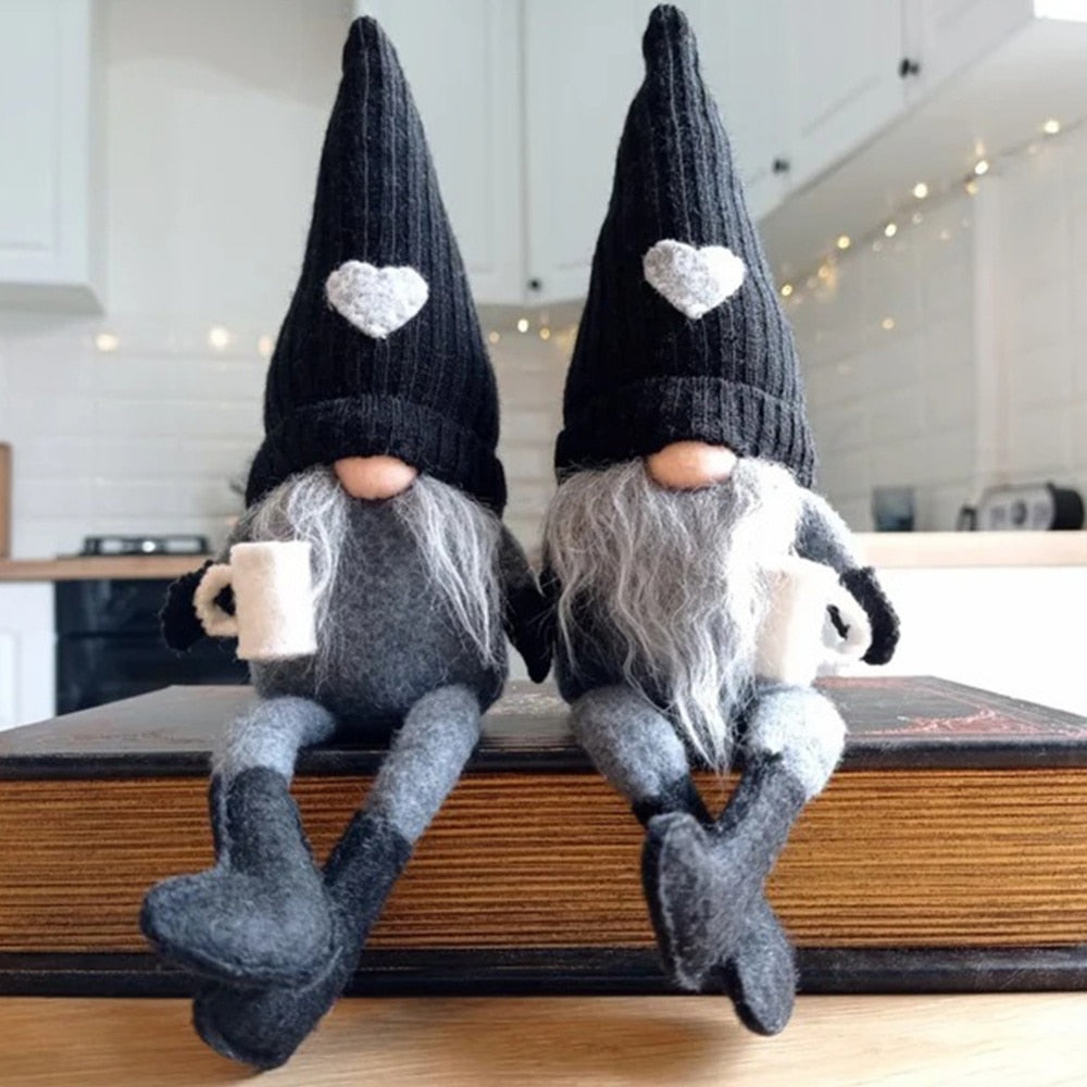 Coffee Gnome Dolls - Farmhouse Kitchen Decorations