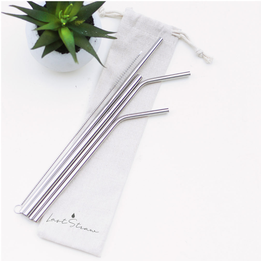 Stainless Steel Metal Straw Set