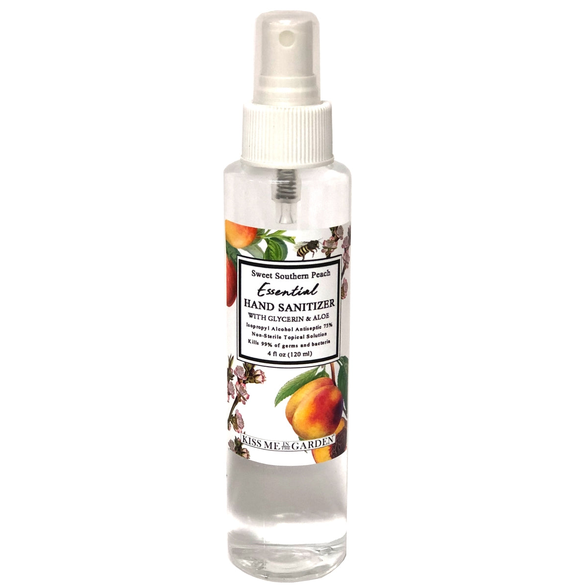 Southern Peach Hand Sanitizer Spray 4 oz