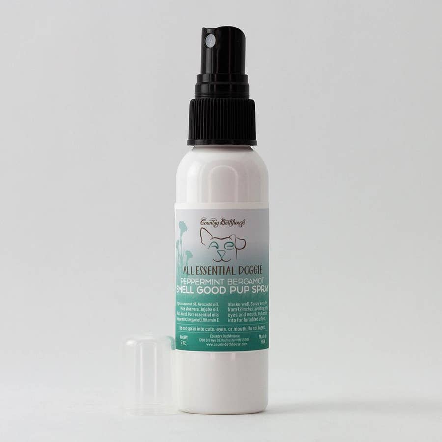 All Essential Doggie Smell Good Spray - Peppermint Bergamot