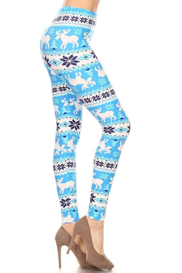 BLUE MOOSE Print Brushed BUTTER SOFT Leggings