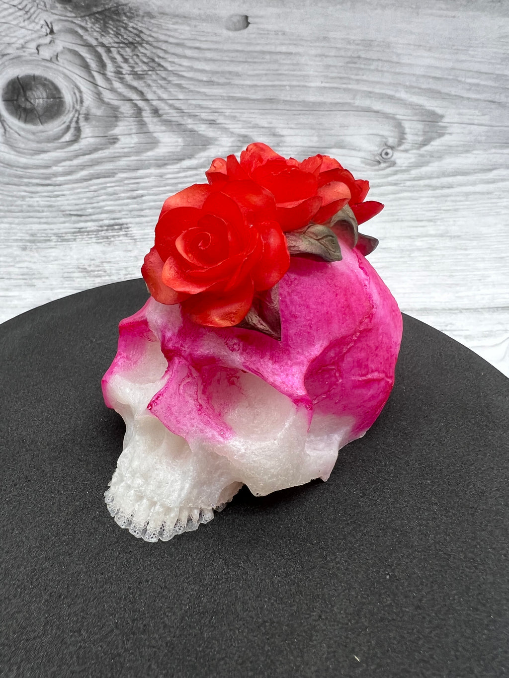 3D Skull Rose Mohawk