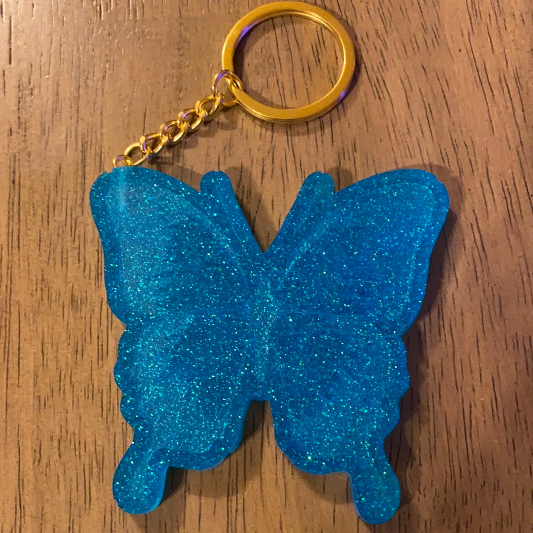 LARGE BUTTERFLY 2 KEYCHAIN