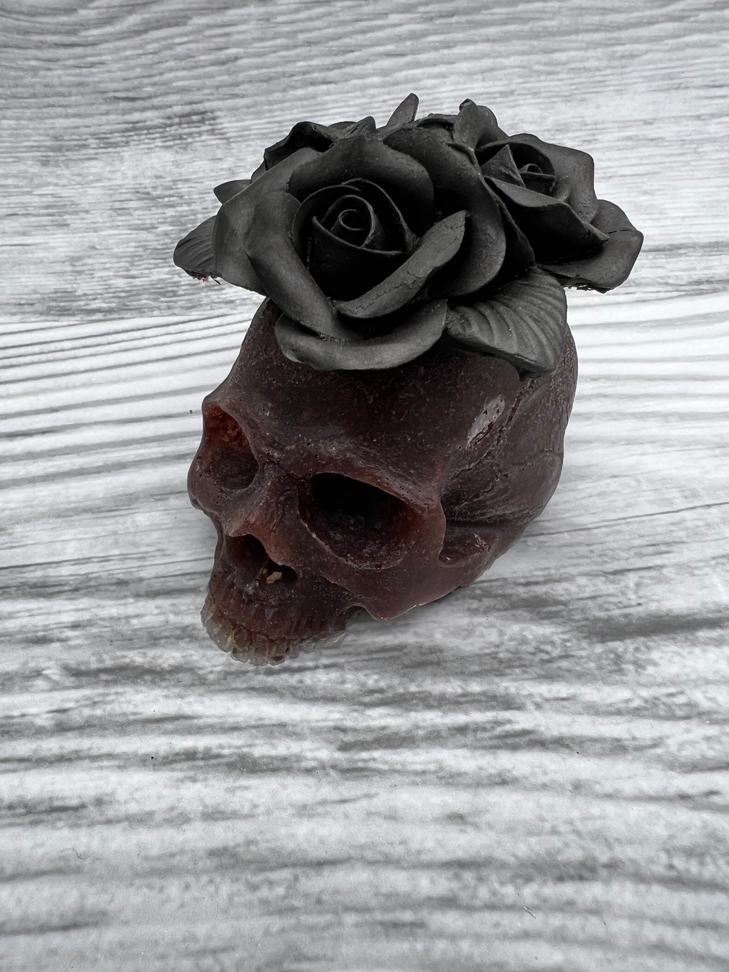 3D Skull Rose