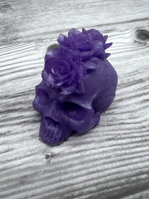 3D Skull Rose Mohawk