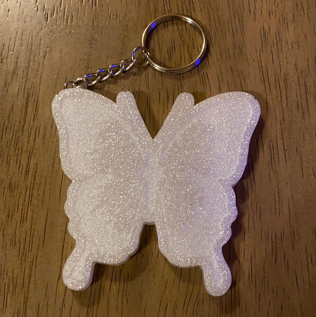 LARGE BUTTERFLY 2 KEYCHAIN